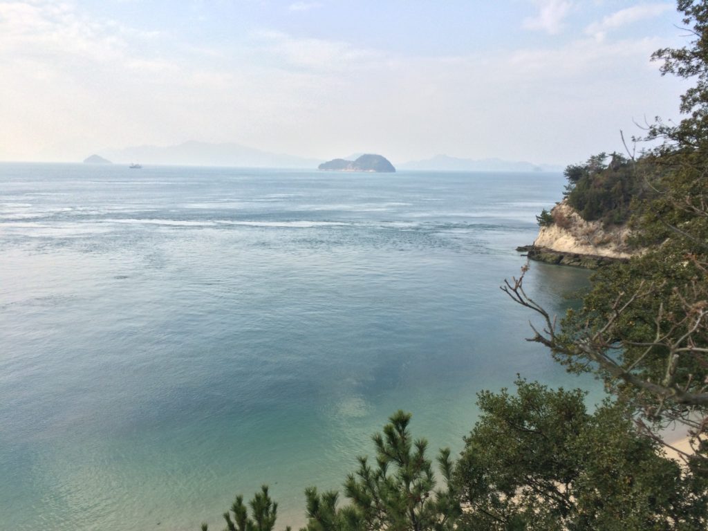 大久野島から見た海