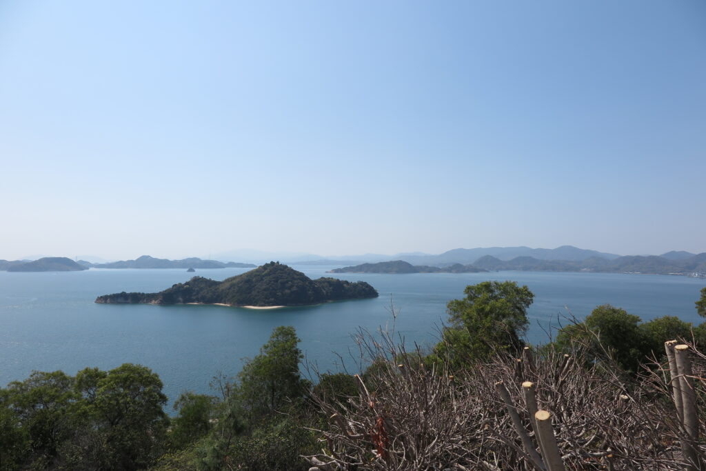 大久野島の展望台